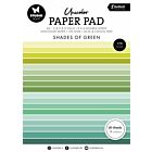 Studio Light Unicolor paper pad Shades of green Essent. nr.156 SL-ES-UPP156 148x210x8mm