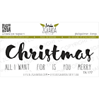  Lesia Zgharda Design photopolymer Stamp set Christmas TA177
