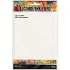 Tim Holtz Alcohol Ink White Yupo Paper 10 Sheets 