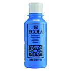 Ecola Plakkaatverf Fles 250 ml Lichtblauw 501