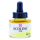 Ecoline Vloeibare Waterverf Fles 30 ml Pastelgeel 226