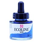Ecoline Vloeibare Waterverf Fles 30 ml Pruisischblauw 508