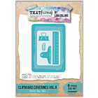TEXT(ures) by Lou Collins Beneath the Brambles Craft Die Set Clipboard Coverings Vol.II (TEXCD0003)