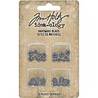 Tim Holtz Idea-Ology Metal Hardware Heads 32/Pkg Flatback