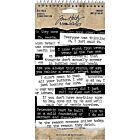 Tim Holtz Idea-Ology Big Talk Stickers Tablet Snarky