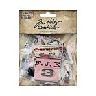 Tim Holtz Idea-Ology Collage Tiles 72/Pkg