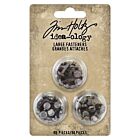 Tim Holtz Idea-Ology Metal Large Fasteners Antique Silver, Copper & Brass