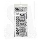 Mixed Media #20 Tim Holtz Clear Stamp and Stencil (THMM120)