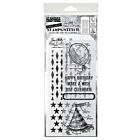 Mixed Media #43 Tim Holtz Clear Stamp and Stencil (THMM143)