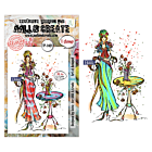 AALL & Create Whispers of Form A6 Stamp Set Art of Bouquet (AALL-TP-1401)