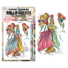 AALL & Create Whispers of Form A6 Stamp Set The Whispering Dress (AALL-TP-1403)