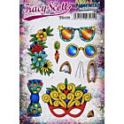 PaperArtsy Tracy Scott 99 (A5 set, trimmed, on EZ)