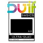 De Duif Basics Ultraglad zwart A4 300 grams 5 vel