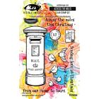 Christmas Wrapped Up 4x6 Inch Stamp Set Across The Miles by Mark Alexander (VIS-ACM-01) - Christmas Wrapped Up 4x6 Inch Stamp Set Across The Miles by Mark Alexander (VIS-ACM-01)
