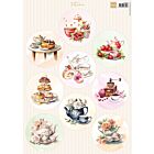 Marianne Design Knipvel A4, Circles - Teatime