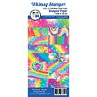 Whimsy Stamps  Slimline Paper Pack - Rainbow Magic