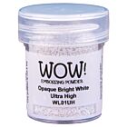 WOW! Embossingpowder Opaque Bright White Ultra Hige