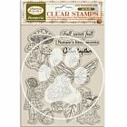 Stamperia Whispering Woods Clear Stamp Mushrooms and Fairies  (WTK225)