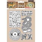Stamperia Natural Rubber Stamp Amazonia Snake 