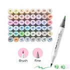 pre-order Ohuhu Honolulu B 48 Pastel kleuren Alcohol Art Markers Brush & Fine Sweetness (rond 22 januari verwacht)