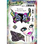 PaperArtsy ZA71 (A5 set, trimmed, on EZ)