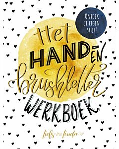 Het hand- en brushletterwerkboek, liefs van Linda