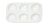 CC Plastic Palet 12x8 cm Wit 
