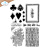 ECD Romantic Revival Stamps Playing Card Collage (CS430)