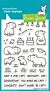 Lawn Fawn 4x6 clear stamp set capybaras!