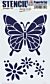 PaperArtsy PA Stencil 497 Large {Tracy Scott}