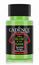 Cadence Glow in the Dark Textielverf 50 ml Groen