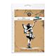Andy Skinner Pre Cut Rubber Stamp Dance (07-0078-AS)