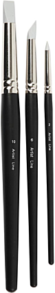 Artistline Gummi Penseel 2,6-10mm