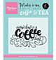 Marianne Design Stempel Teksten Quote - Every day is a coffee day