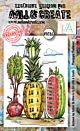 Aall & Create #1086 - A6 Stamp Set - Pineapple Penthouse