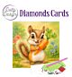 Dotty Designs Diamond Cards, Eekhoorn met wortel