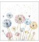 Servetten 5pcs / 33 x 33cm, Dandelions