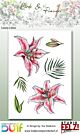 Studio EELZ - Clear Stamps Birds & Flowers 1 - Lovely lillies 