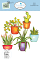 ECD This Lovely Life Die Succulents & Pots