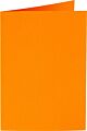 Papicolor dubbele kaart staand A6 105x148mm oranje (911)