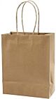 CC Papieren Tas 23x18x9 cm Kraft