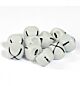 Christmas bells, 12 mm, White, 10pcs