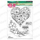 Penny Black HEART BLOOM (CEAR STAMPS)