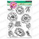 Penny Black GALLIC ROSE (CLEAR STAMPS)