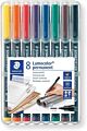 Staedtler - Lumocolor permanent - 8 universele stiften 318WP8