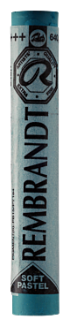Rembrandt Softpastel Blauwgroen 640.7