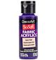 DecoArt SoSoft Fabric Acrylics 59ml Textielverf Dioxazine Purple