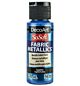 DecoArt SoSoft Fabric Metallics 59ml Textielverf apphire