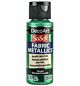 DecoArt SoSoft Fabric Metallics 59ml Textielverf Emerald