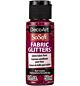 DecoArt SoSoft Fabric Glitters 59ml Textielverf Red Twinkle